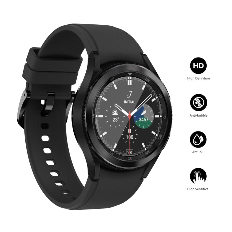 1 PCS For Samsung Galaxy Watch4 Classic 46mm ENKAY Hat-Prince Full Screen Coverage Without Warping Edge TPU Soft Film - Screen Protector by ENKAY | Online Shopping South Africa | PMC TechLife | Buy Now Pay Later Mobicred