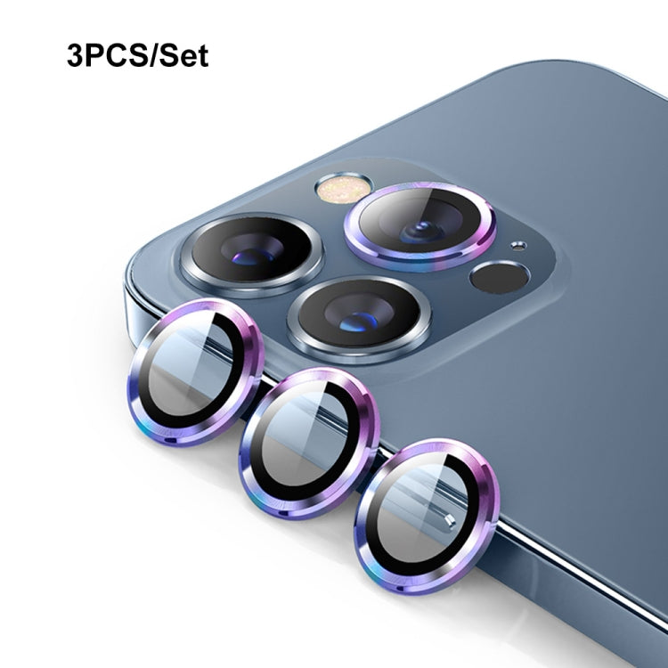 For iPhone 13 Pro ENKAY Hat-Prince Aluminium Alloy + Tempered Glass Camera Lens Cover Film Ring  / 13 Pro Max(Colorful) - free shipping - PMC TechLife - Order now!
