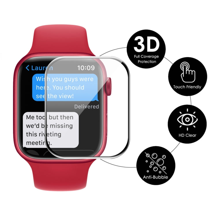 10 PCS ENKAY Hat-Prince 3D Full Coverage Soft PC Edge + PMMA HD Screen Protector Film For Apple Watch Series 7 45mm - free shipping - PMC TechLife - Order now!