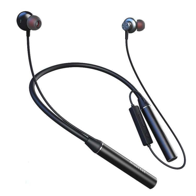GYM530 Magnetic Neck-mounted Noise Cancelling Sports Earphones In-ear Stereo Support Handsfree / TF Card(Black) - Neck-mounted Earphone by PMC TechLife | Online Shopping South Africa | PMC TechLife