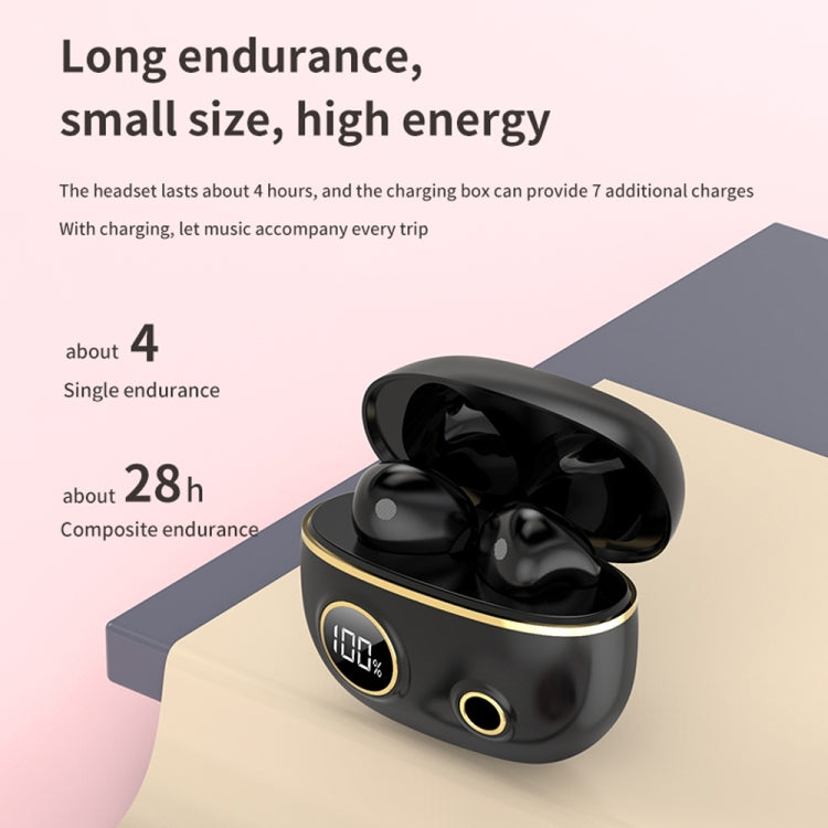 PRO100 TWS Bluetooth 5.2 Noise Canceling Waterproof Earphones 9D Stereo Sports Headphone with Charging Case(Pink) - Bluetooth Earphone by PMC TechLife | Online Shopping South Africa | PMC TechLife