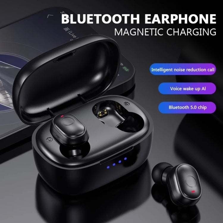T&G TG911 Bluetooth V5.1 Sport Waterproof Mini Touch-Control Noise Cancelling Earphones(Blue) - Bluetooth Earphone by T&G | Online Shopping South Africa | PMC TechLife | Buy Now Pay Later Mobicred