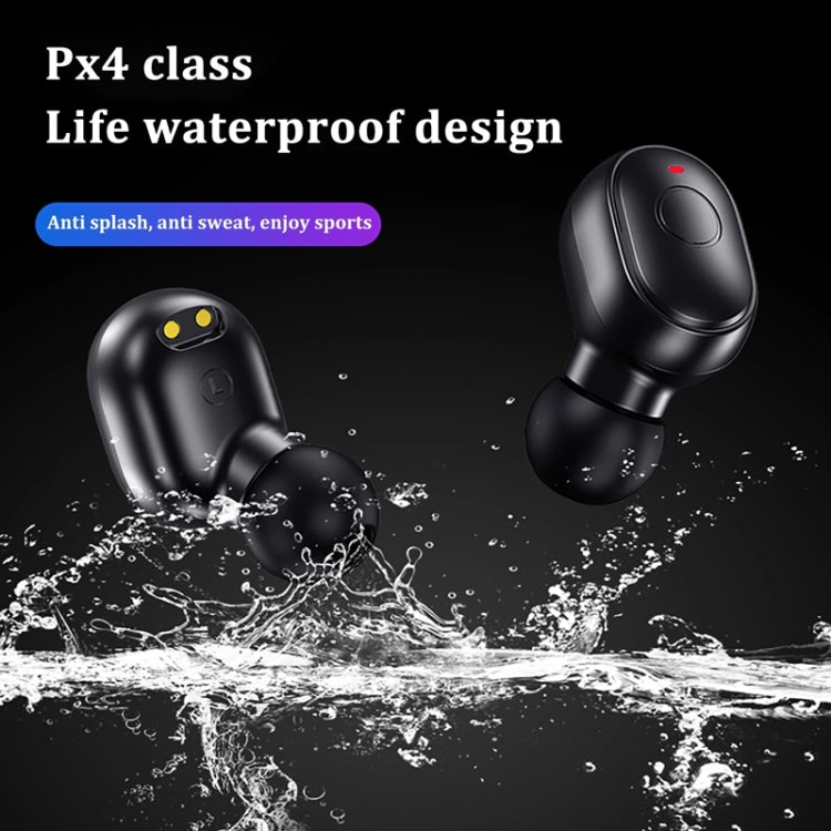 T&G TG911 Bluetooth V5.1 Sport Waterproof Mini Touch-Control Noise Cancelling Earphones(Black) - Bluetooth Earphone by T&G | Online Shopping South Africa | PMC TechLife | Buy Now Pay Later Mobicred