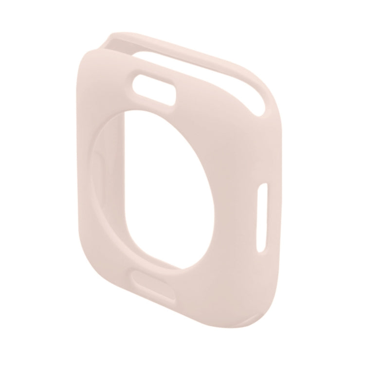 ENKAY Hat-Prince Protective TPU Watch Case + Full Coverage PET Screen Protector Film For Apple Watch Series 8 / 7 45mm(Pink) - Watch Cases by ENKAY | Online Shopping South Africa | PMC TechLife | Buy Now Pay Later Mobicred