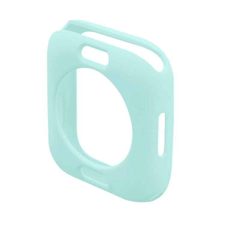 ENKAY Hat-Prince Protective TPU Watch Case + Full Coverage PET Screen Protector Film For Apple Watch Series 8 / 7 45mm(Light Blue) - Watch Cases by ENKAY | Online Shopping South Africa | PMC TechLife | Buy Now Pay Later Mobicred