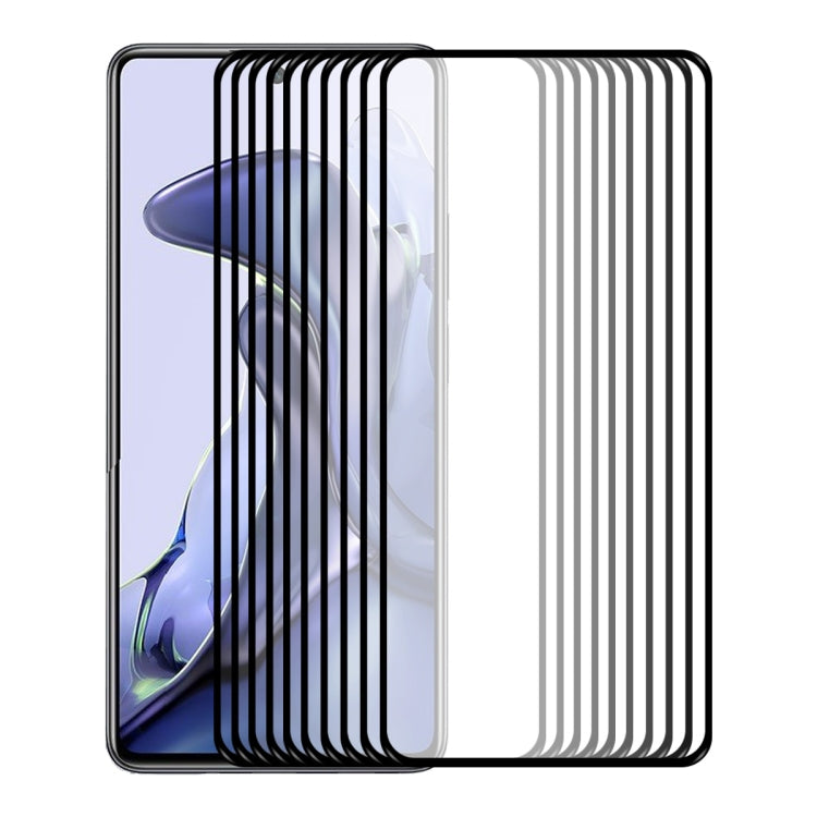 10 PCS For Xiaomi Mi 11T / 11T Pro ENKAY Hat-Prince Full Glue 0.26mm 9H 2.5D Tempered Glass Screen Protector Full Coverage Film -  by ENKAY | Online Shopping South Africa | PMC TechLife | Buy Now Pay Later Mobicred
