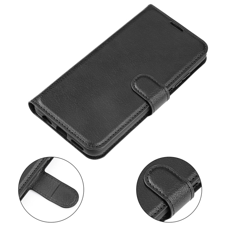 For Xiaomi Redmi Note 11 Pro / Note 11 Pro+ Litchi Texture Horizontal Flip Protective Case with Holder & Card Slots & Wallet(Black) - Xiaomi Cases by PMC TechLife | Online Shopping South Africa | PMC TechLife | Buy Now Pay Later Mobicred