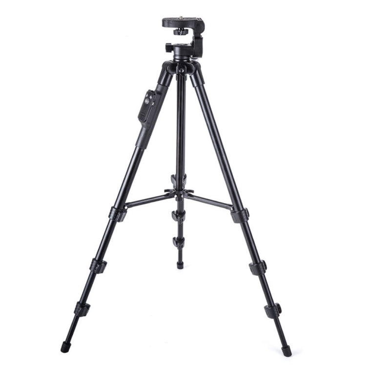 YUNTENG VCT-5218 Aluminum Tripod Mount with Bluetooth Remote Control & 3-Way Head & Phone Clamp - Tripods by YUNTENG | Online Shopping South Africa | PMC TechLife | Buy Now Pay Later Mobicred