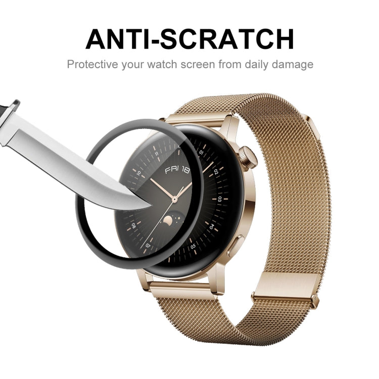 10 PCS For Huawei Watch GT 3 42mm ENKAY Hat-Prince Full Coverage 3D Curved Soft PC Edge + PMMA HD Screen Protector Film - free shipping - PMC TechLife - Order now!