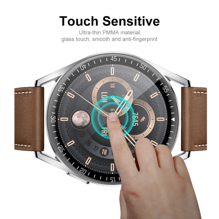 10 PCS For Huawei Watch GT 3 46mm ENKAY Hat-Prince Full Coverage 3D Curved Soft PC Edge + PMMA HD Screen Protector Film - free shipping - PMC TechLife - Order now!