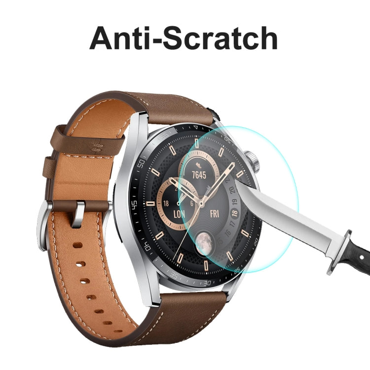 2 PCS For Huawei Watch GT 3 46mm ENKAY Hat-Prince 0.2mm 9H 2.15D Curved Edge Tempered Glass Screen Protector Watch Film - Screen Protector by ENKAY | Online Shopping South Africa | PMC TechLife | Buy Now Pay Later Mobicred