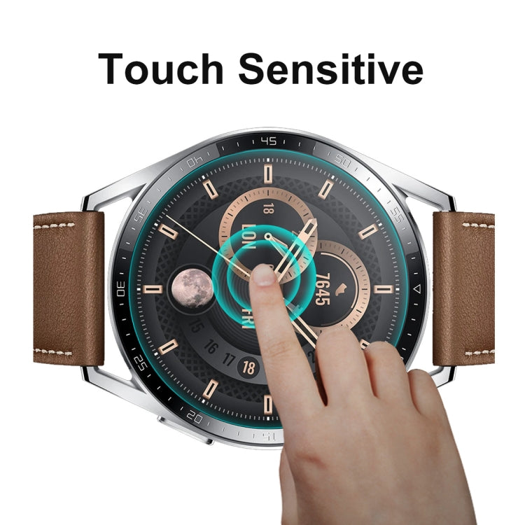 10 PCS For Huawei Watch GT 3 46mm ENKAY Hat-Prince 0.2mm 9H 2.15D Curved Edge Tempered Glass Screen Protector Watch Film - free shipping - PMC TechLife - Order now!