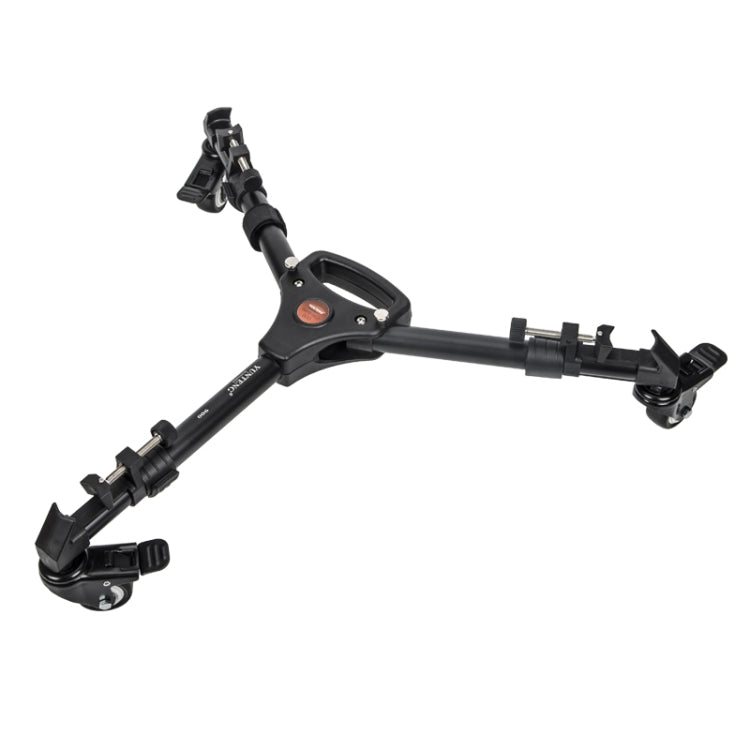 YUNTENG 900 Aluminium Alloy Camera Tripod Foot Wheel Tripod Pulley Base, Load 15KG - free shipping - PMC TechLife - Order now!