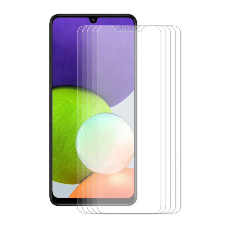 5 PCS For Samsung Galaxy A32 4G ENKAY Hat-Prince 0.26mm 9H 2.5D Curved Edge Tempered Glass Screen Film - free shipping - PMC TechLife - Order now!