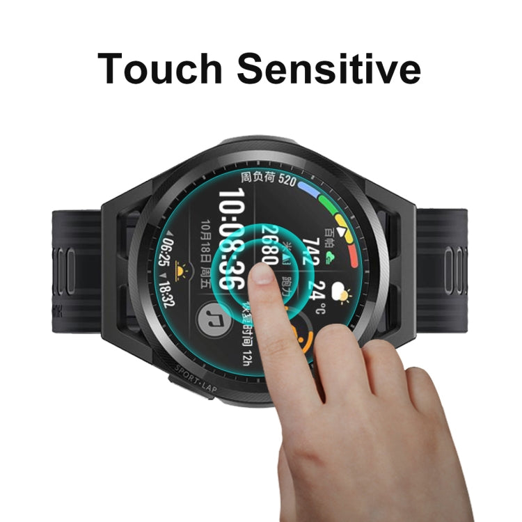 10 PCS For Huawei Watch GT Runner 46mm ENKAY Hat-Prince 0.2mm 9H 2.15D Curved Edge Tempered Glass Screen Protector Watch Film - Screen Protector by ENKAY | Online Shopping South Africa | PMC TechLife | Buy Now Pay Later Mobicred
