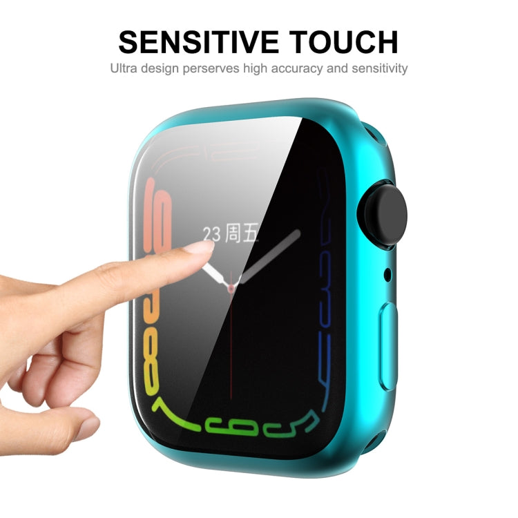 For Apple Watch Series 8 / 7 41mm ENKAY Hat-Prince Electroplated TPU Case(Black) - free shipping - PMC TechLife - Order now!