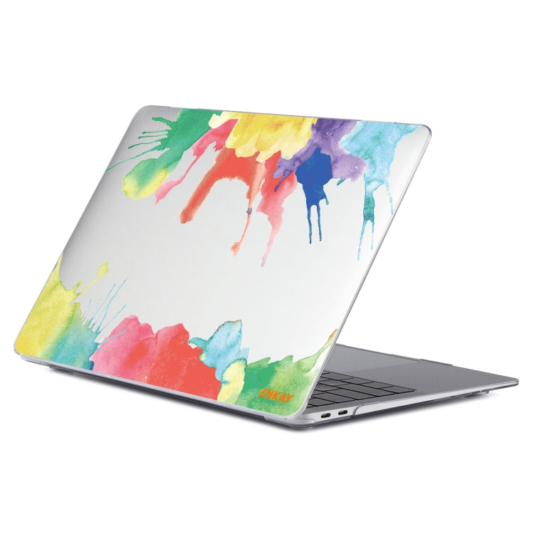 ENKAY Hat-Prince Forest Series Pattern Laotop Protective Crystal Case for MacBook Pro 16.2 inch A2485 2021/A2880 2023(Watercolor Pattern) - free shipping - PMC TechLife - Order now!