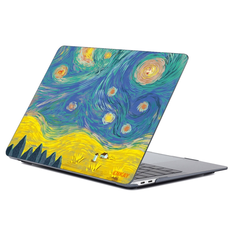 ENKAY Hat-Prince Natural Series Laotop Protective Crystal Case for MacBook Pro 13.3 inch A2251 / A2289 / A2338 2020(Field) - MacBook Pro Cases by ENKAY | Online Shopping South Africa | PMC TechLife