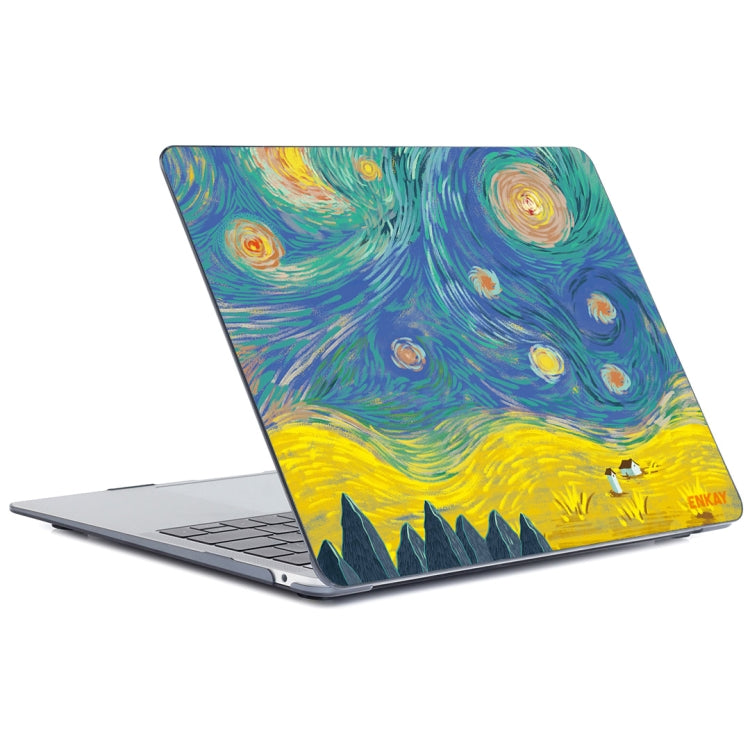ENKAY Hat-Prince Natural Series Laotop Protective Crystal Case for MacBook Pro 13.3 inch A2251 / A2289 / A2338 2020(Field) - MacBook Pro Cases by ENKAY | Online Shopping South Africa | PMC TechLife