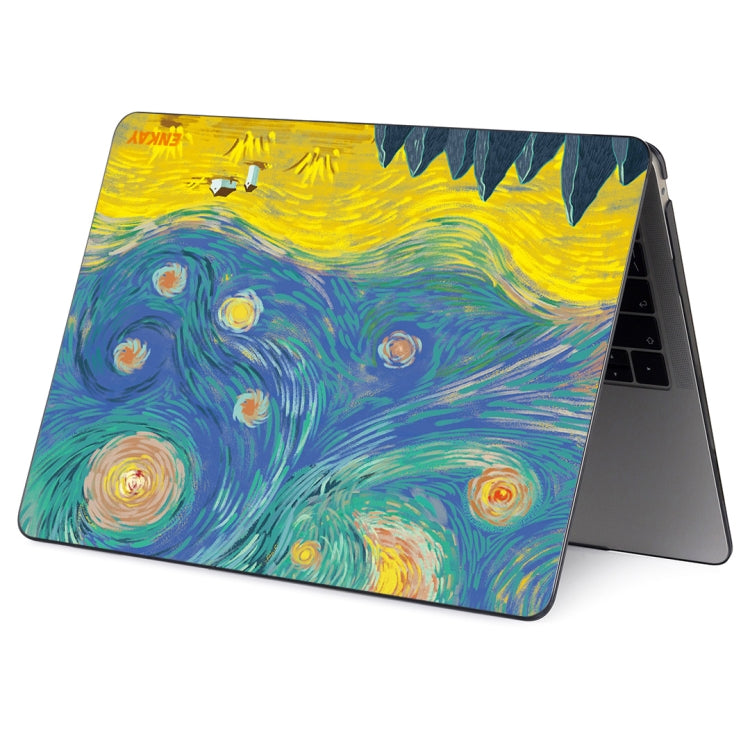 ENKAY Hat-Prince Natural Series Laotop Protective Crystal Case for MacBook Pro 13.3 inch A2251 / A2289 / A2338 2020(Field) - MacBook Pro Cases by ENKAY | Online Shopping South Africa | PMC TechLife
