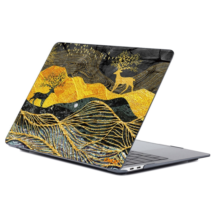 ENKAY Hat-Prince Natural Series Laotop Protective Crystal Case for MacBook Pro 13.3 inch A1706 / A1708 / A1989 / A2159(Elk) - MacBook Pro Cases by ENKAY | Online Shopping South Africa | PMC TechLife