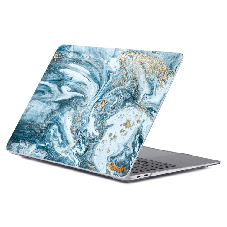 For MacBook Air 13.3 inch A1932 2018 ENKAY Hat-Prince Streamer Series Laotop Protective Crystal Case(Streamer No.5) - MacBook Air Cases by ENKAY | Online Shopping South Africa | PMC TechLife | Buy Now Pay Later Mobicred