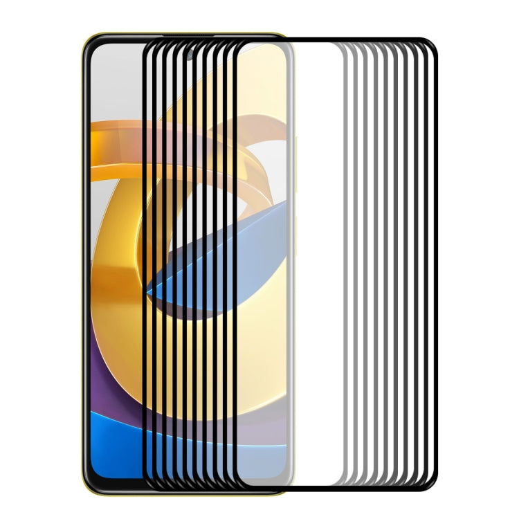 10 PCS For Xiaomi Poco M4 Pro 5G ENKAY 0.26mm 9H Tempered Glass Full Film -  by ENKAY | Online Shopping South Africa | PMC TechLife | Buy Now Pay Later Mobicred