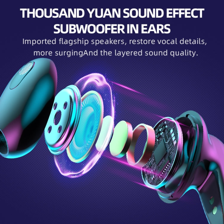 G10 TWS 5.2 Binaural True Stereo Touch Game Bluetooth Earphone(Black) - TWS Earphone by PMC TechLife | Online Shopping South Africa | PMC TechLife