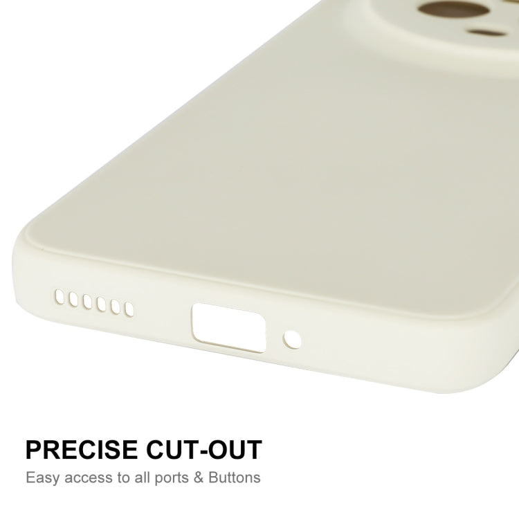 For Honor Magic5 Pro ENKAY Liquid Silicone Soft Shockproof Phone Case(Beige) - Honor Cases by ENKAY | Online Shopping South Africa | PMC TechLife | Buy Now Pay Later Mobicred