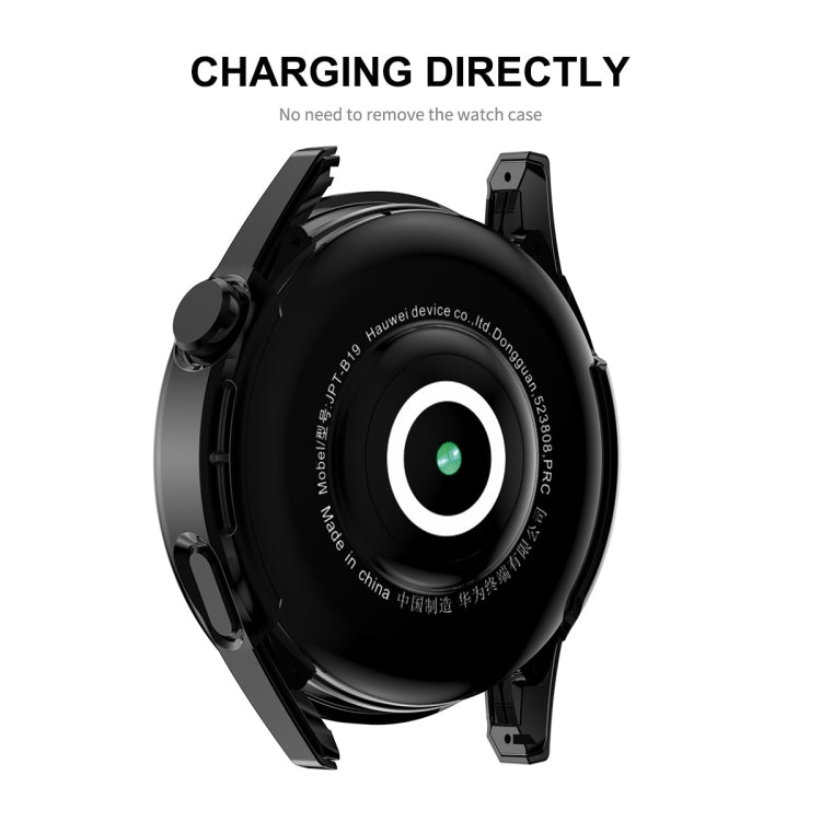 For Huawei Watch GT 3 42mm ENKAY Matte PC Frame + Tempered Glass Protector Case(Transparent) - free shipping - PMC TechLife - Order now!