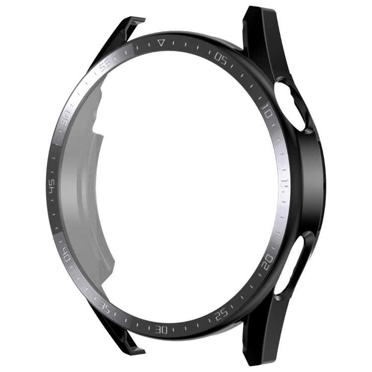 For Huawei Watch GT 3 46mm ENKAY Matte PC Frame + Tempered Glass Protector Case With Scale(Black) - free shipping - PMC TechLife - Order now!