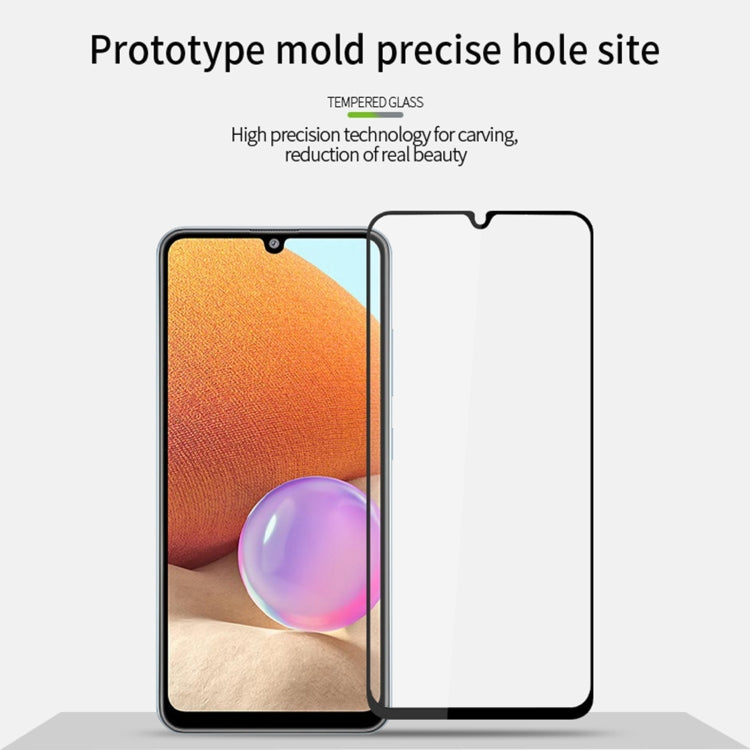 For Samsung Galaxy A33 5G PINWUYO 9H 2.5D Tempered Glass Full Film(Black) - Galaxy Tempered Glass by PINWUYO | Online Shopping South Africa | PMC TechLife | Buy Now Pay Later Mobicred