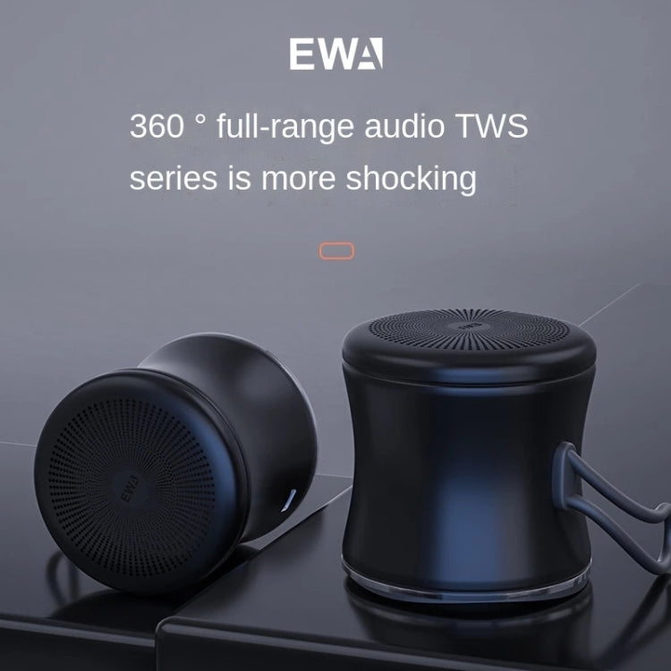 EWA A119 Portable Wireless Bluetooth IPX7 Mini TWS Speaker(Black) - Mini Speaker by EWA | Online Shopping South Africa | PMC TechLife | Buy Now Pay Later Mobicred