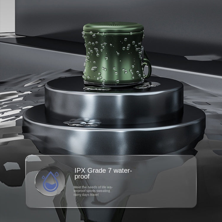 EWA A119 Portable Wireless Bluetooth IPX7 Mini TWS Speaker(Green) - free shipping - PMC TechLife - Order now!