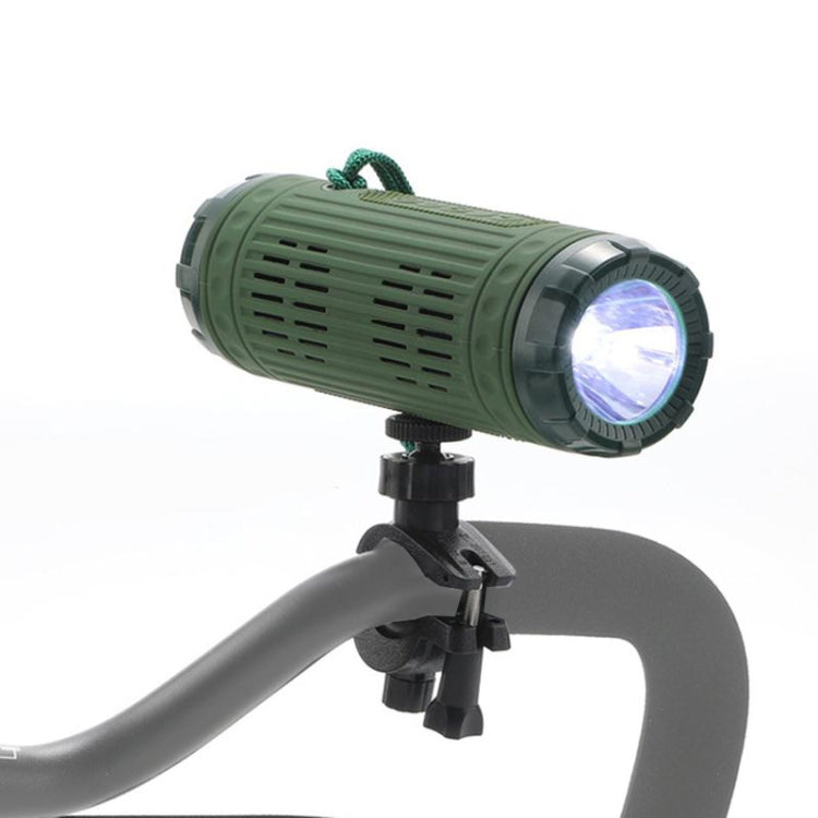 T&G TG312 LED Outdoor Portable Multifunctional Wireless Bluetooth Speaker(Green) - Waterproof Speaker by T&G | Online Shopping South Africa | PMC TechLife