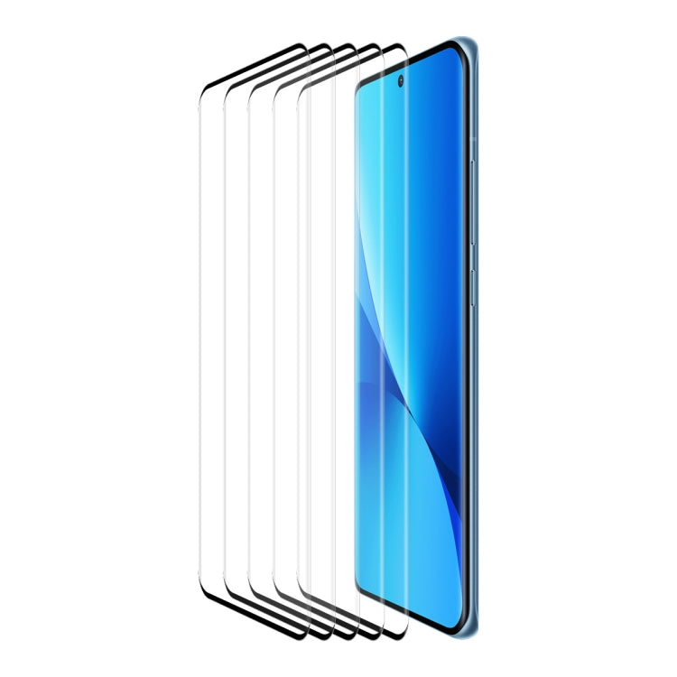 5 PCS For Xiaomi 12 / 12X / 12S ENKAY 3D Hot Bending Explosion-proof Full Tempered Glass Film - free shipping - PMC TechLife - Order now!