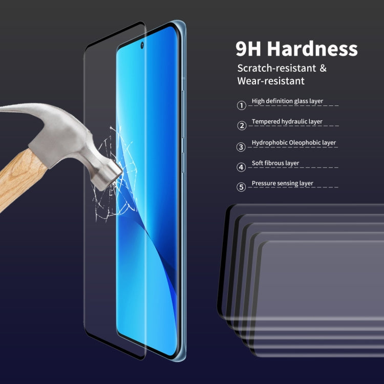5 PCS For Xiaomi 12 / 12X / 12S ENKAY 3D Hot Bending Explosion-proof Full Tempered Glass Film - free shipping - PMC TechLife - Order now!