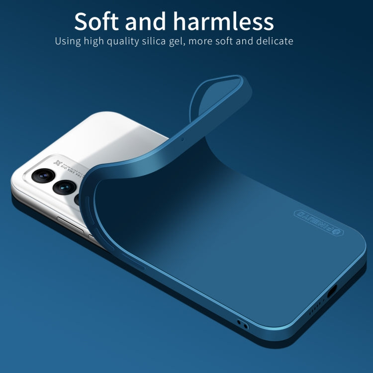 For Meizu 18 / 18S PINWUYO Liquid Silicone TPU Phone Case(Blue) - More Brand by PINWUYO | Online Shopping South Africa | PMC TechLife | Buy Now Pay Later Mobicred