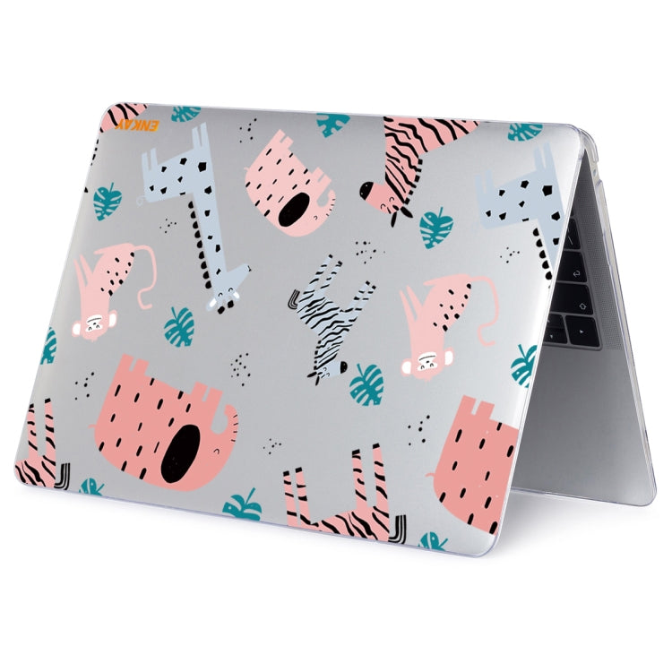 ENKAY Animal Series Pattern Laotop Protective Crystal Case For MacBook Pro 13.3 inch A1706 / A1708 / A1989 / A2159(Animals No.2) - MacBook Pro Cases by ENKAY | Online Shopping South Africa | PMC TechLife