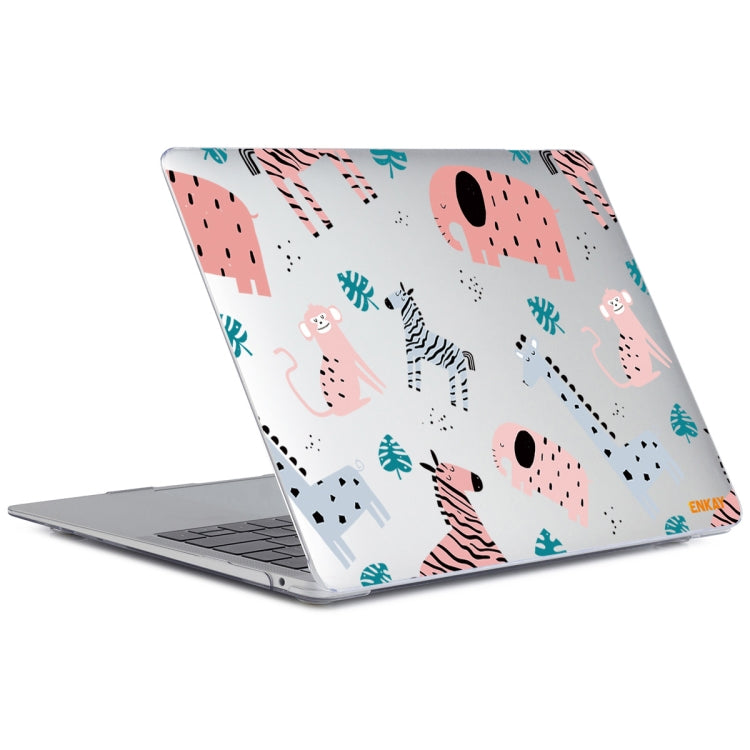 ENKAY Animal Series Pattern Laotop Protective Crystal Case For MacBook Pro 13.3 inch A2251 / A2289 / A2338 2020(Animals No.2) - MacBook Pro Cases by ENKAY | Online Shopping South Africa | PMC TechLife | Buy Now Pay Later Mobicred