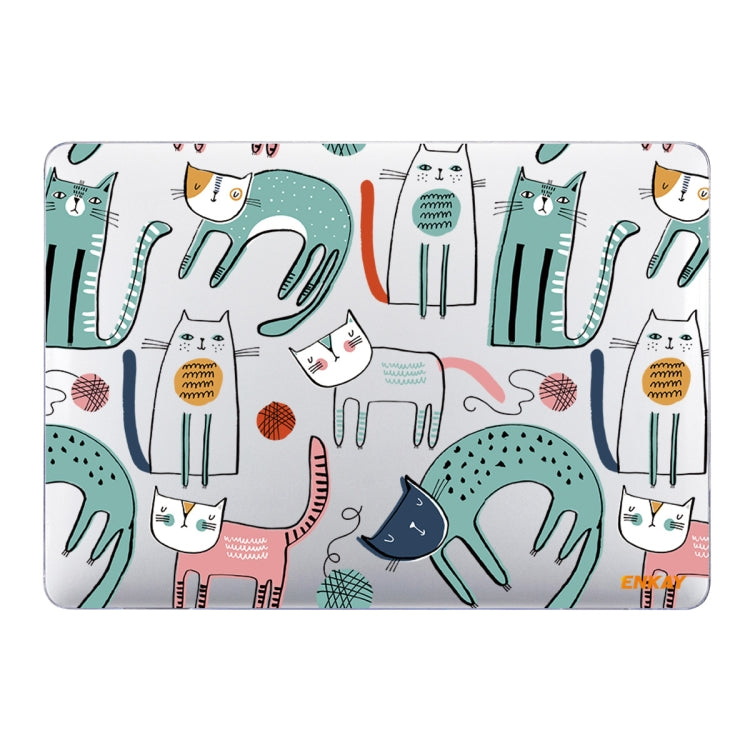 ENKAY Animal Series Pattern Laotop Protective Crystal Case For MacBook Pro 13.3 inch A2251 / A2289 / A2338 2020(Thin Cat) - free shipping - PMC TechLife - Order now!