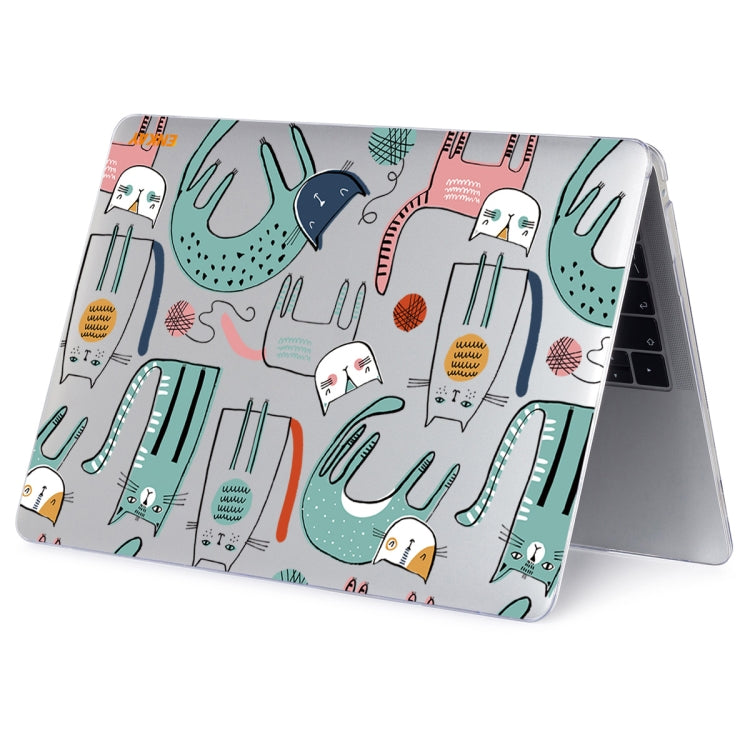 ENKAY Animal Series Pattern Laotop Protective Crystal Case For MacBook Pro 15.4 inch A1707 / A1990(Thin Cat) - free shipping - PMC TechLife - Order now!