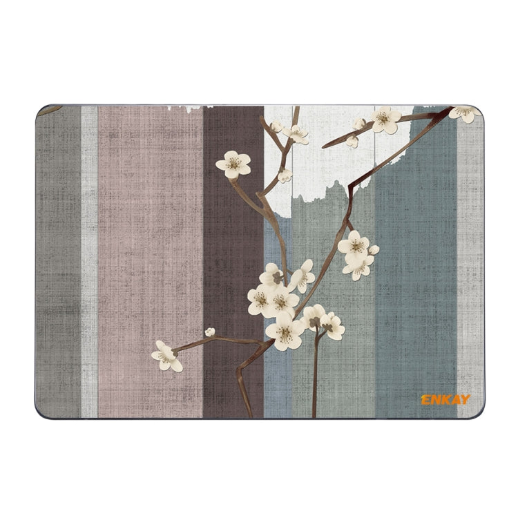 ENKAY Vintage Pattern Series Laotop Protective Crystal Case For MacBook Pro 16 inch A2141(Plum Blossom) - free shipping - PMC TechLife - Order now!