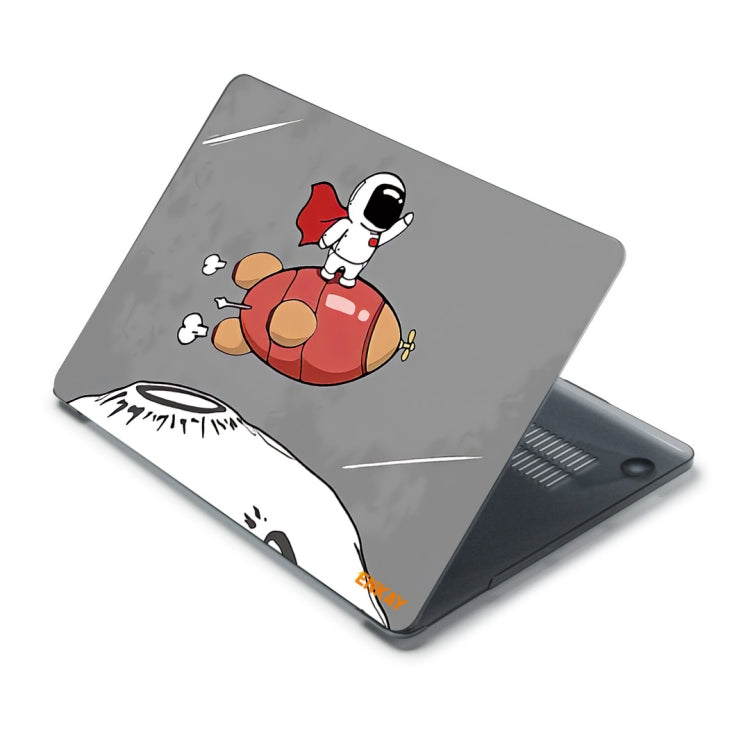 For MacBook Air 13.3 inch A1932 / A2179 / A2337 ENKAY Star Series Pattern Laotop Protective Crystal Case(Rocket Astronaut) - MacBook Air Cases by ENKAY | Online Shopping South Africa | PMC TechLife | Buy Now Pay Later Mobicred