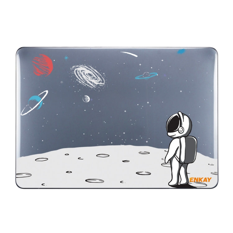 ENKAY Star Series Pattern Laotop Protective Crystal Case For MacBook Pro 13.3 inch A2251 / A2289 / A2338 2020(Backpack Astronaut) - MacBook Pro Cases by ENKAY | Online Shopping South Africa | PMC TechLife | Buy Now Pay Later Mobicred