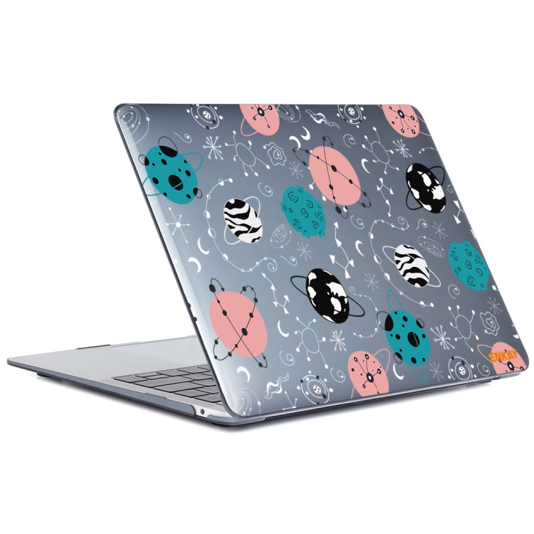 ENKAY Star Series Pattern Laotop Protective Crystal Case For MacBook Pro 13.3 inch A2251 / A2289 / A2338 2020(Geometric Planet) - MacBook Pro Cases by ENKAY | Online Shopping South Africa | PMC TechLife | Buy Now Pay Later Mobicred