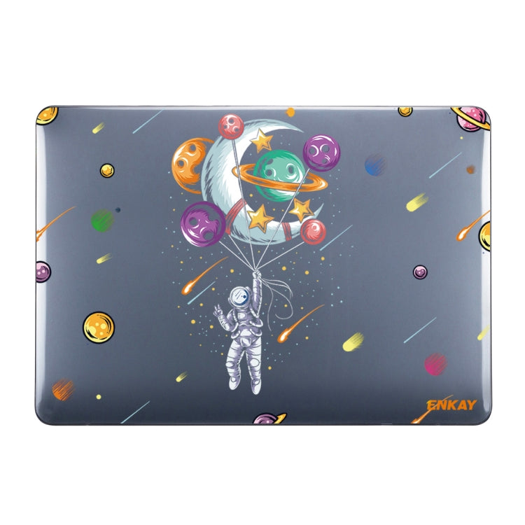 ENKAY Star Series Pattern Laotop Protective Crystal Case For MacBook Pro 16 inch A2141(Balloon Astronaut) - free shipping - PMC TechLife - Order now!