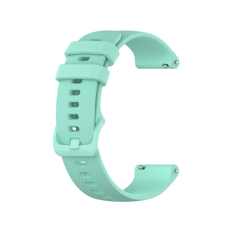 For Xiaomi Watch Color 22mm Checkered Silicone Watch Band(Water Duck) - Watch Bands by PMC TechLife | Online Shopping South Africa | PMC TechLife | Buy Now Pay Later Mobicred