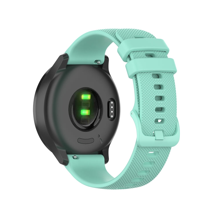 For Xiaomi Watch Color 22mm Checkered Silicone Watch Band(Water Duck) - Watch Bands by PMC TechLife | Online Shopping South Africa | PMC TechLife | Buy Now Pay Later Mobicred