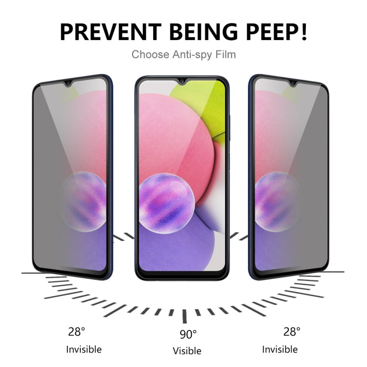 1 PCS For Samsung Galaxy A22 4G ENKAY 28 Degree Anti-peeping Tempered Glass Full Screen Film - Galaxy Tempered Glass by ENKAY | Online Shopping South Africa | PMC TechLife | Buy Now Pay Later Mobicred